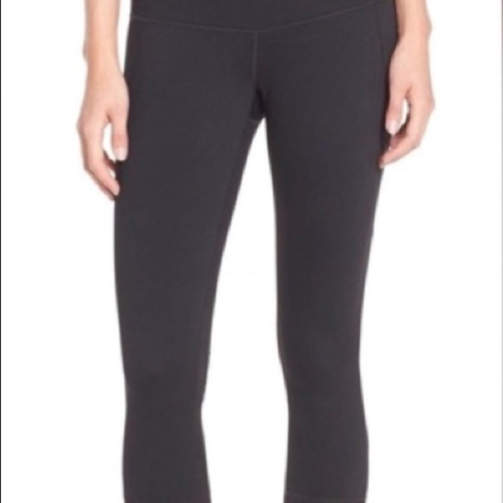 Zella High Waist Mesh Insert Leggings-ChcEwe XS - Picture 5 of 8